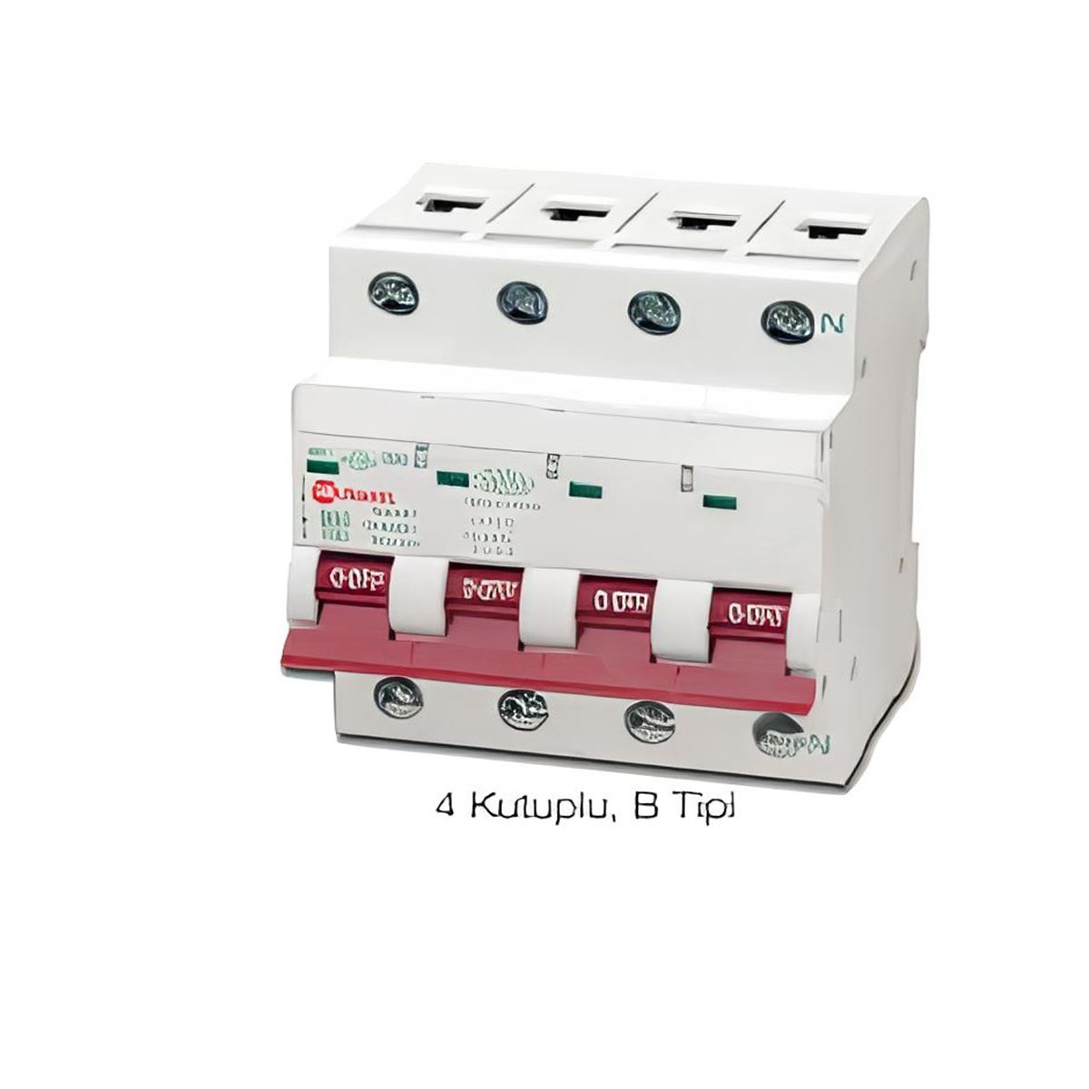 OTOMATİK SİGORTA 3KA, 4A, 3P+N (B TİPİ) 1