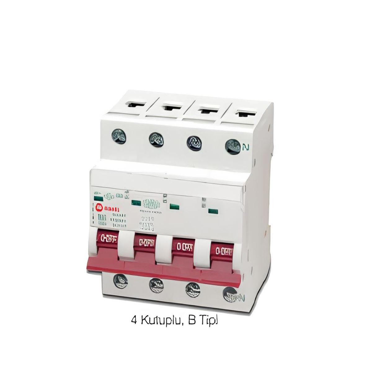 OTOMATİK SİGORTA 3KA, 1A, 4P (B TİPİ) 1