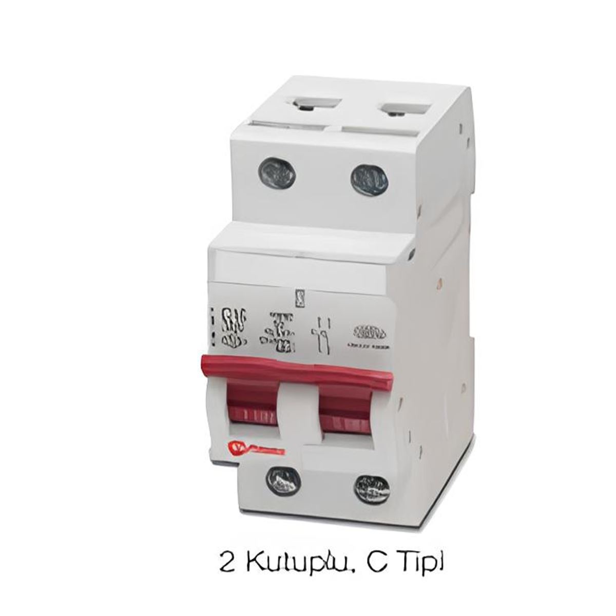 OTOMATİK SİGORTA 3KA, 2A, 1P+N(18mm) (C Tipi) 1