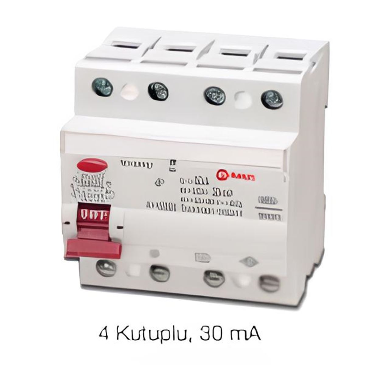 KAÇAK AKIM KORUMA ŞALTERİ 10KA, 50A, 4P, 30MA HAYA 1