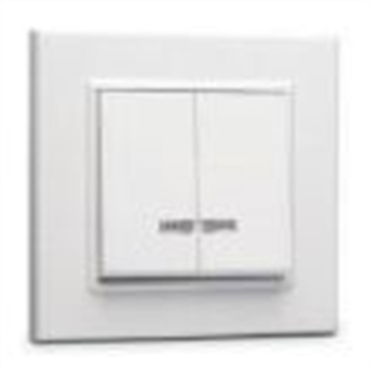 KAREA IŞIKLI KOMÜTATÖR (SOKETLİ) BEYAZ 1