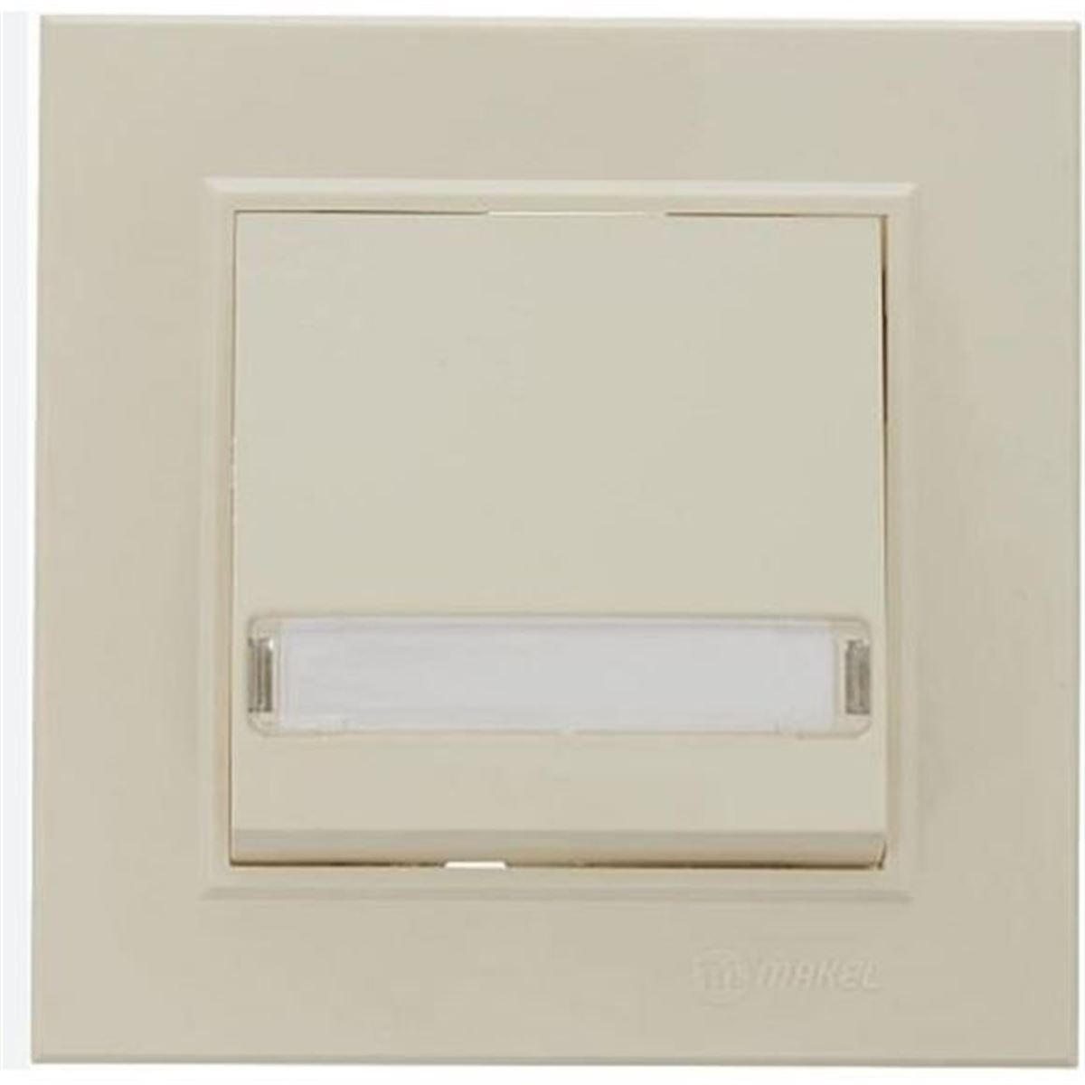 KAREA ETİKETLİ ZİL BUTONU KREM 1
