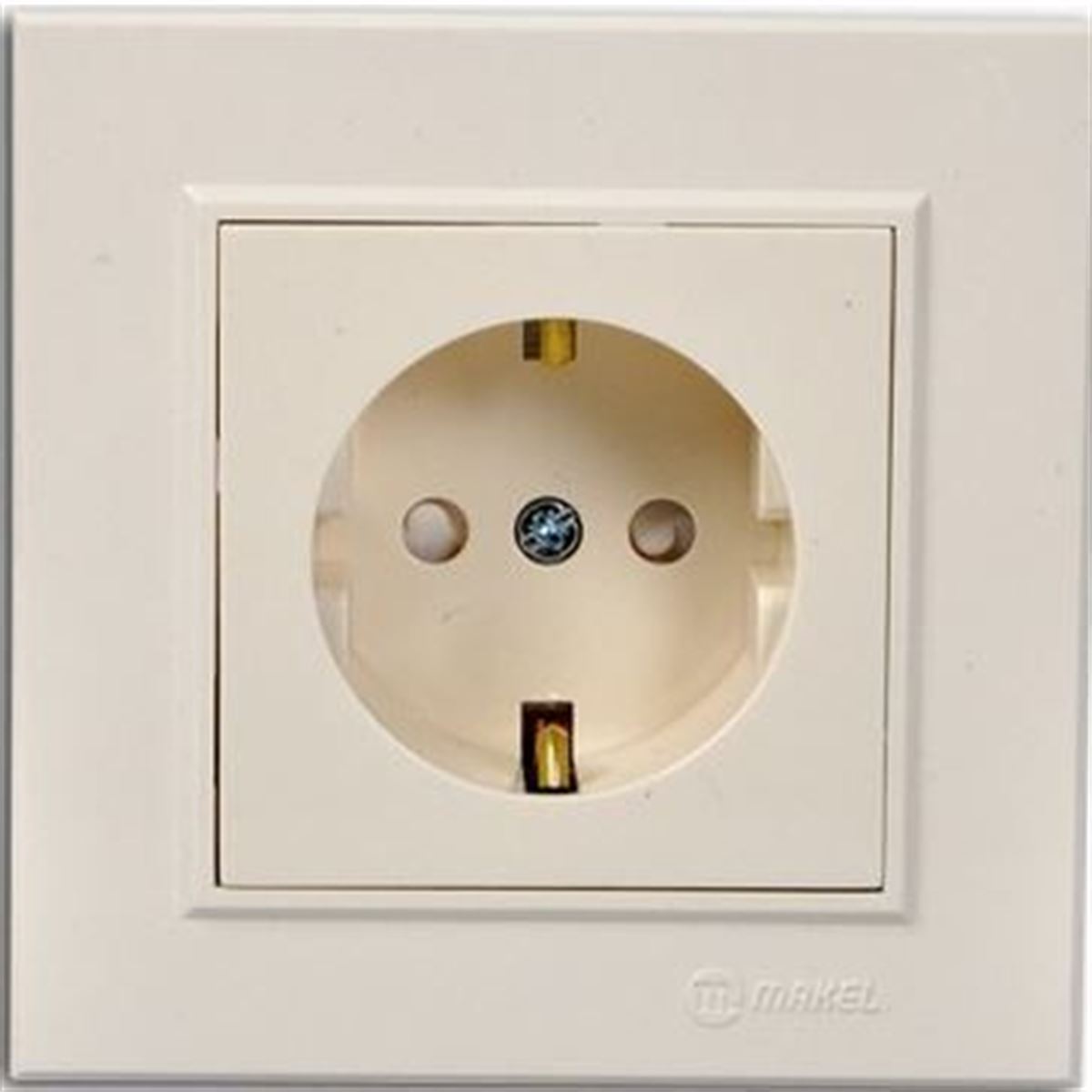 KAREA ÇOCUK KORUMALI PRİZ KREM 1