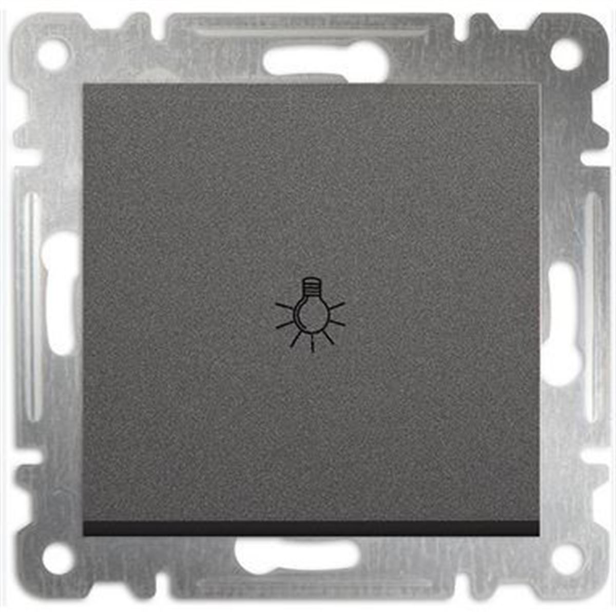 KAREA IŞIKLI ETİKETLİ ZİL BUTONU (12V) B.FÜME 1