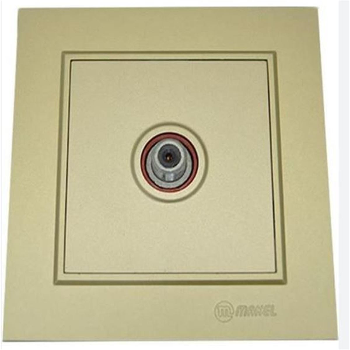 KAREA UYDU PRİZİ TEKLİ (GEÇİŞLİ) 4dB. (F KONNEKTÖR 1