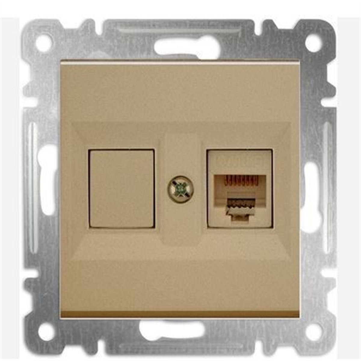 KAREA İKİLİ DATA PRİZİ (CAT3+CAT6) B.DORE 1