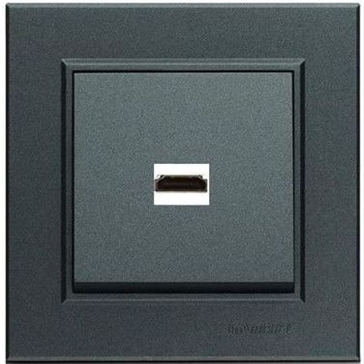 KAREA HDMI PRİZ (JAKLI) MODÜL B.FÜME 1