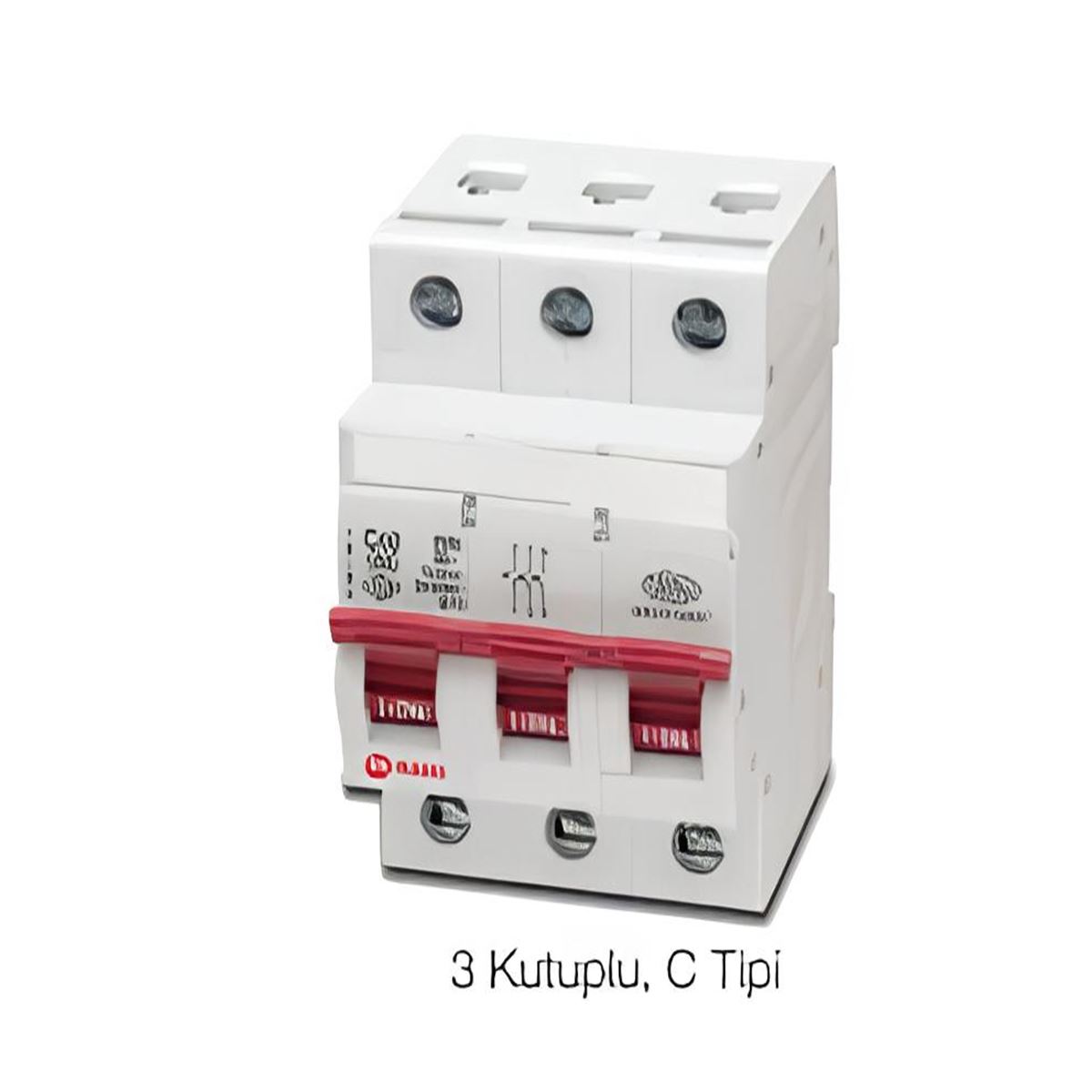 OTOMATİK SİGORTA 6KA, 100A, 3P (C TİPİ) 1
