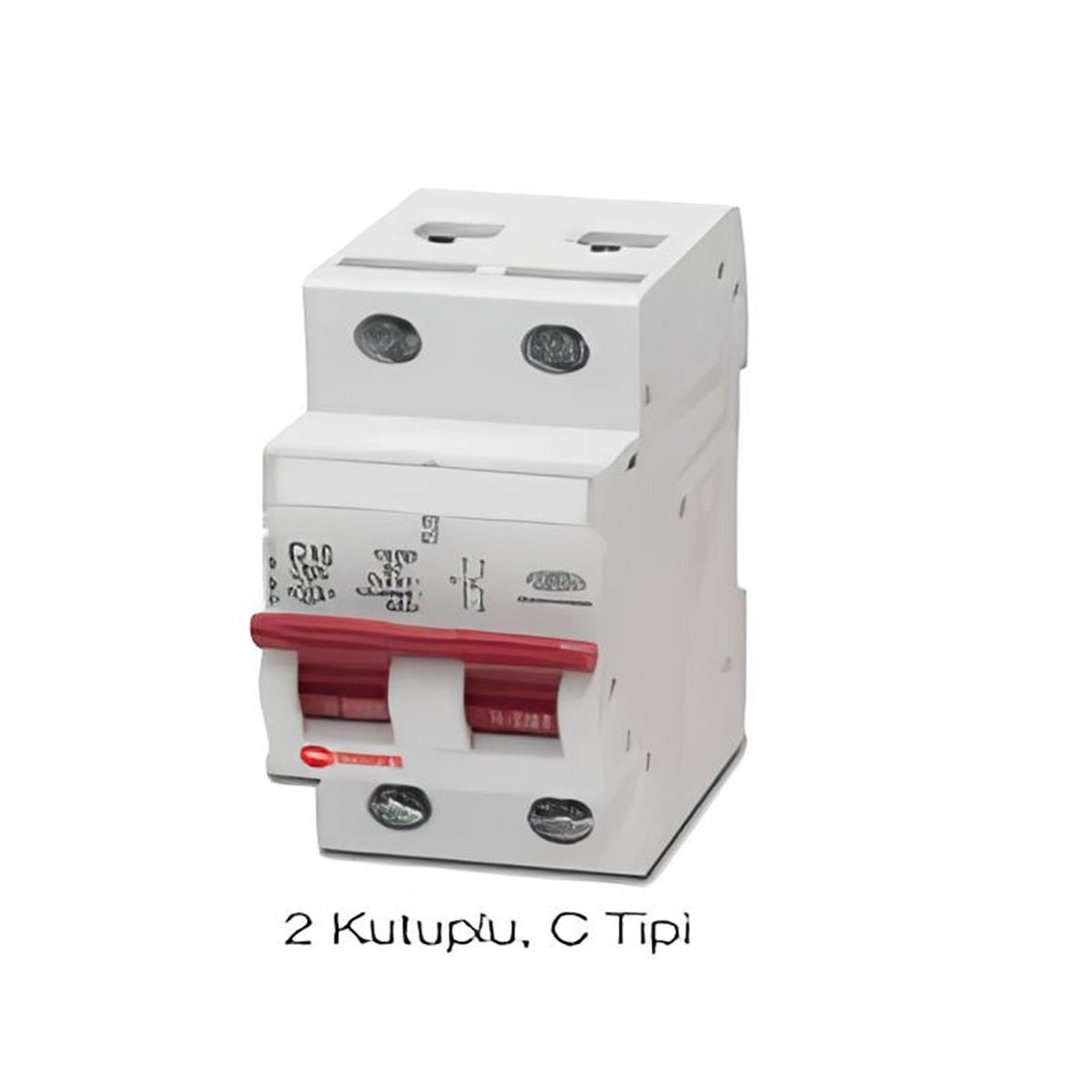 OTOMATİK SİGORTA 10KA, 16A, 1P+N (C TİPİ) 1