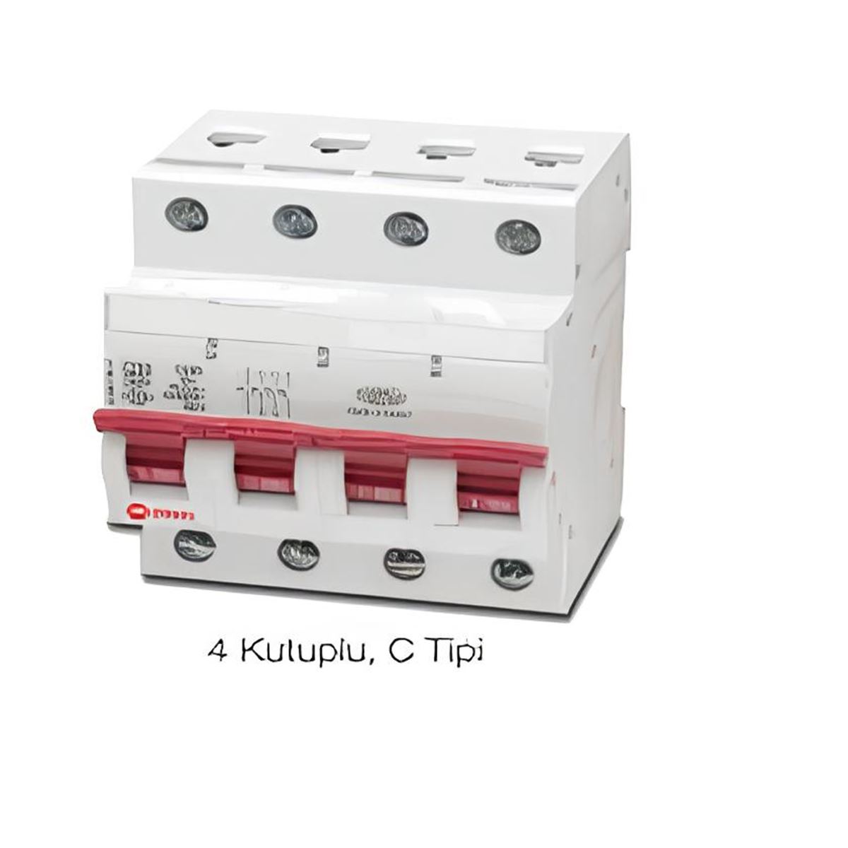 OTOMATİK SİGORTA 10KA, 32A, 3P+N (C TİPİ) 1