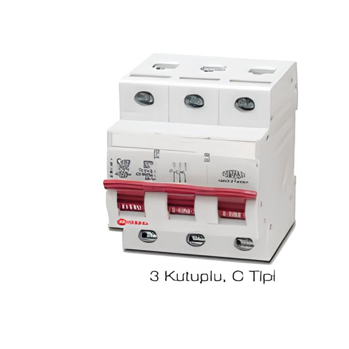 OTOMATİK SİGORTA 10KA, 100A, 3P (B TİPİ) 1