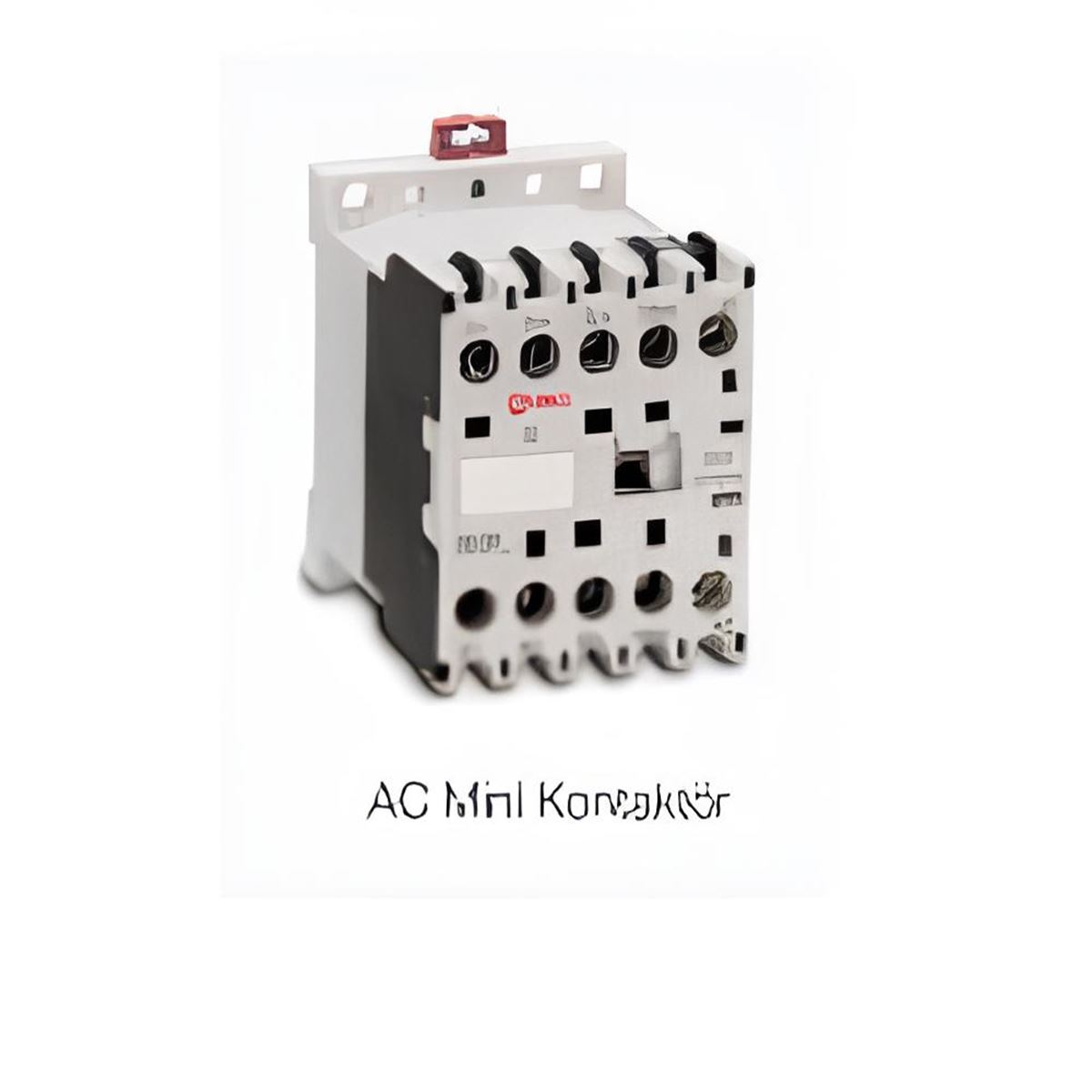 AC MİNİ KONTAKTÖR K09, 12A, 220V AC, 3P (1NK) 1