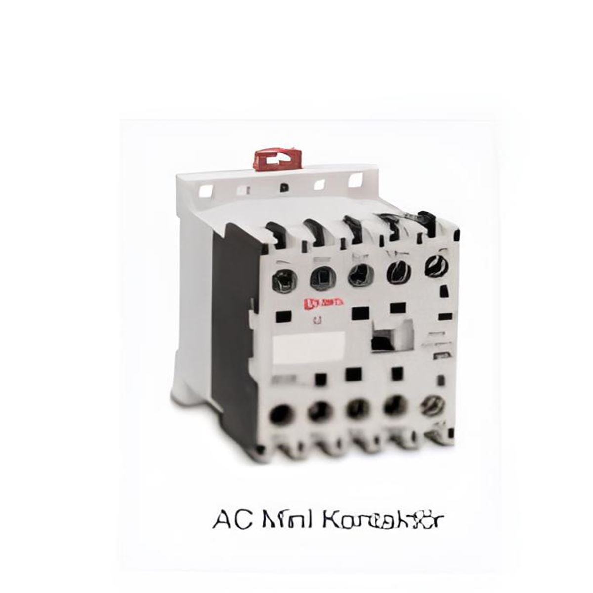AC MİNİ KONTAKTÖR M06, 6A, 220V AC, 4P (4NA) 1