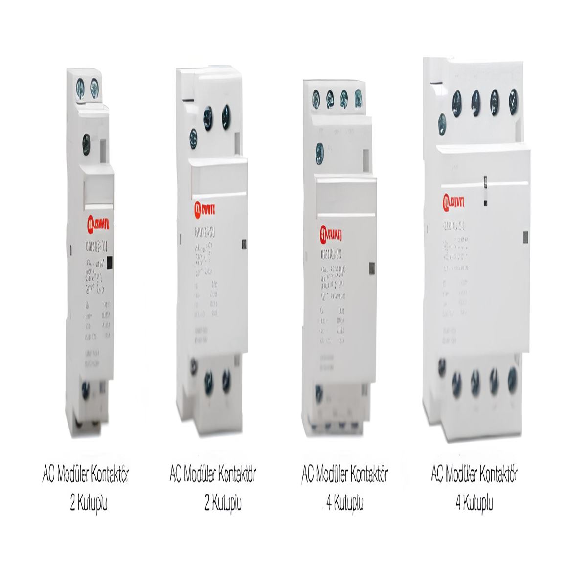 MODÜLER KONTAKTÖR 63A, 230V AC, 2P (1NA+1NK) 1