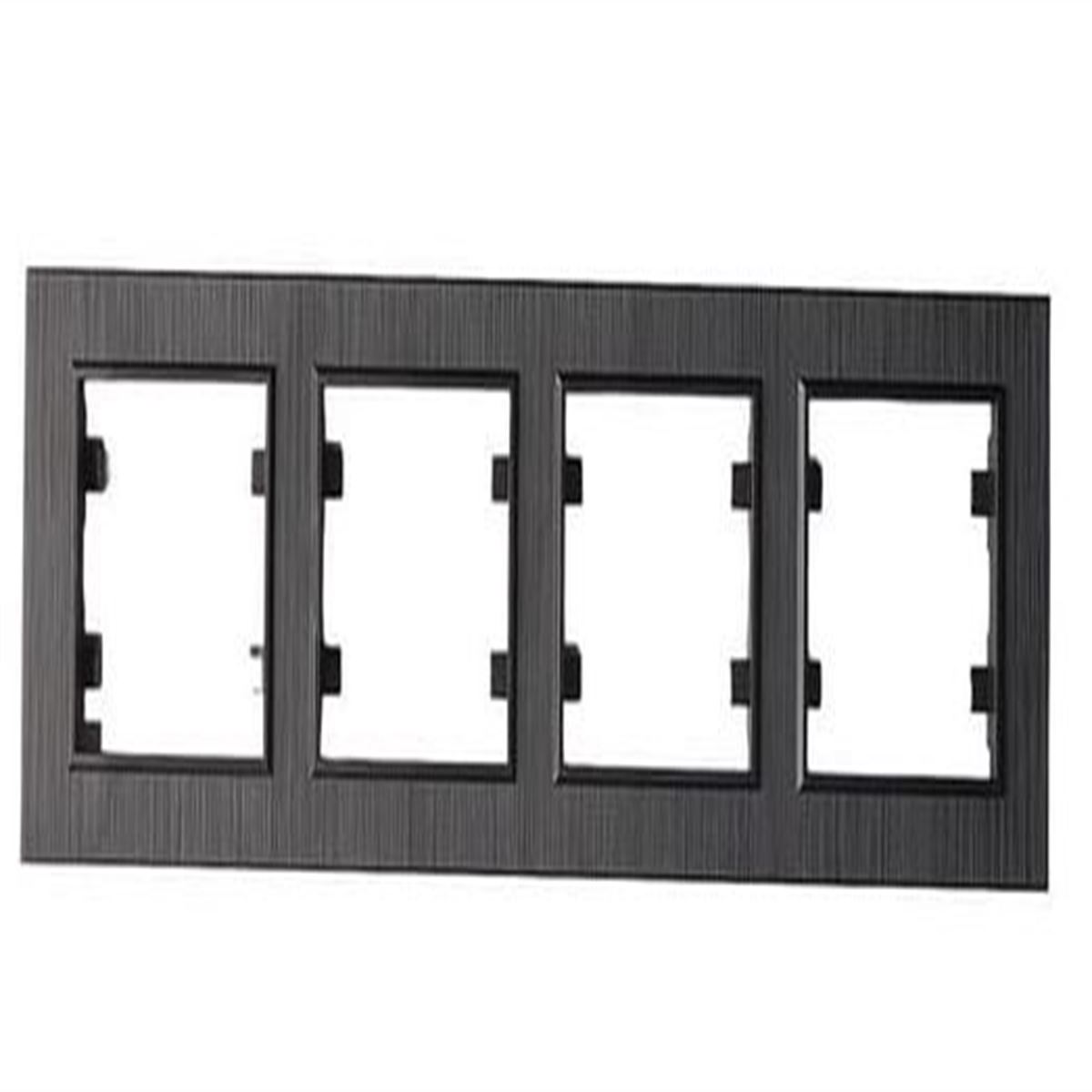 KAREA LİNE DÖRTLÜ ÇERÇEVE SİYAH 1