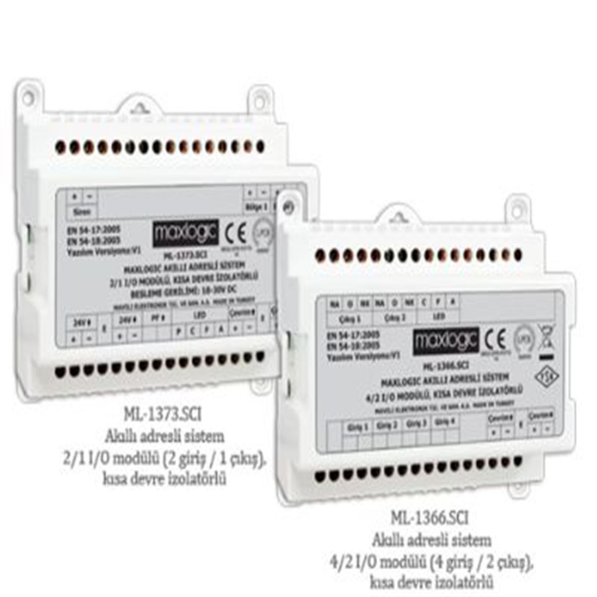 Maxlogic Akıllı Adresli 4/2 Giriş/Çıkış (I/O) Modü 1