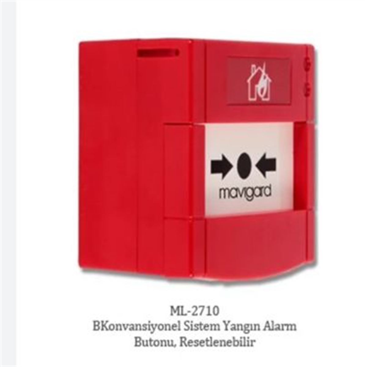 Maxlogic Konvansiyonel Yangın Alarm Butonu, Marin 1
