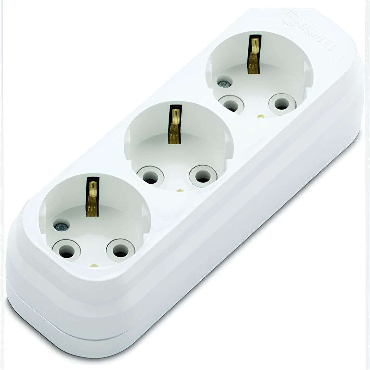 YENİ GRUP PRİZ ÜÇLÜ TOPRAKLI KLEMENSLİ BEYAZ (Ç.K. 1