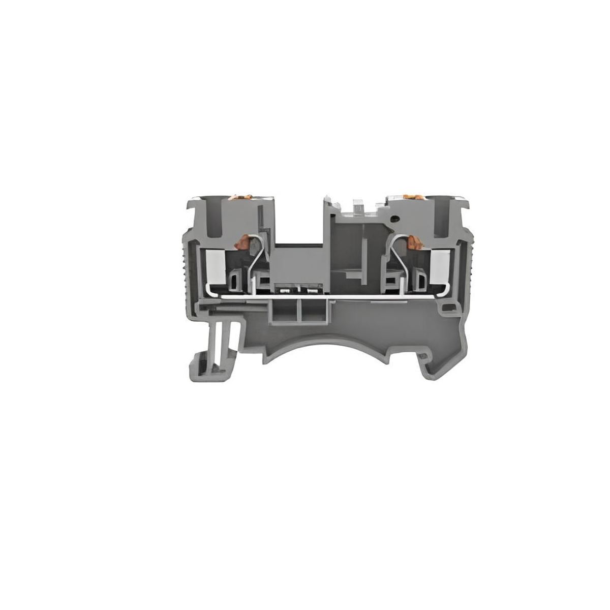 2.5 mm², Kahverengi, Vidalı, 1 giriş-1 çıkış kleme 1