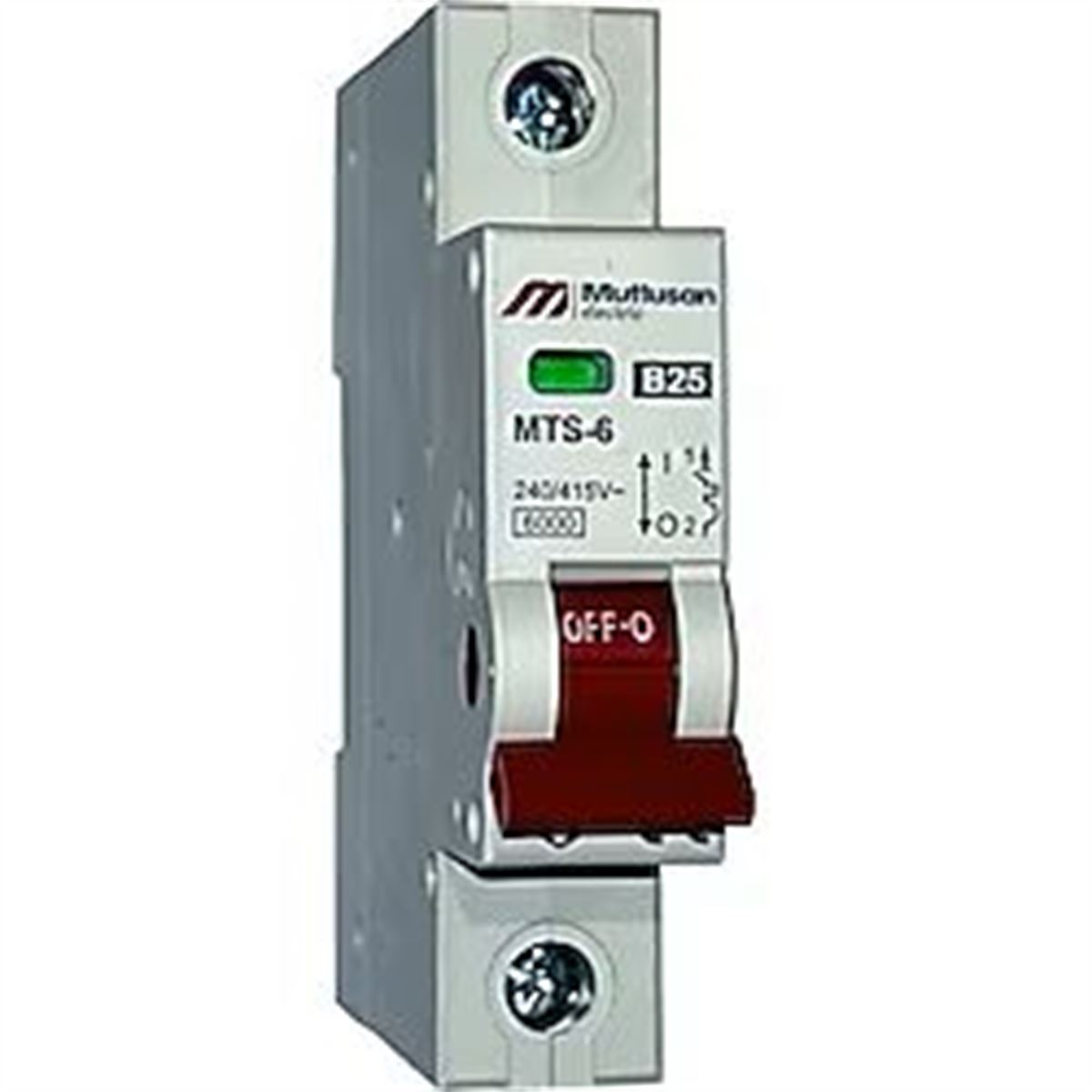 6KA 1P 16A B TİPİ OTOMATİK SİGORTA 1