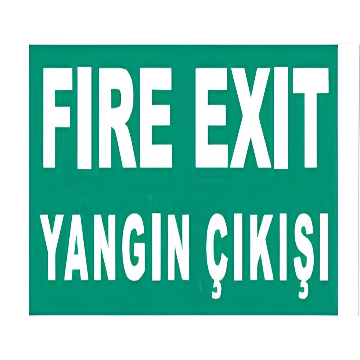 NETELSAN E9105 FIRE EXIT/YANGIN ÇIKIŞI (ESCAPE,CİF 1