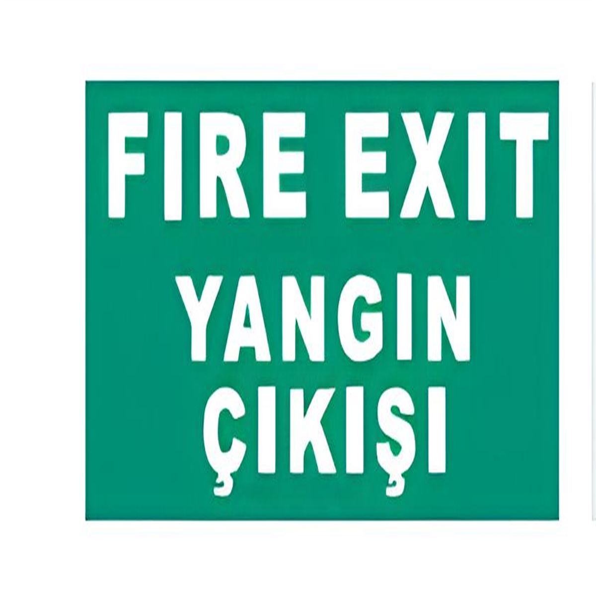 NETELSAN E9104 FIRE EXIT/YANGIN ÇIKIŞI (ESCAPE,ÇİF 1