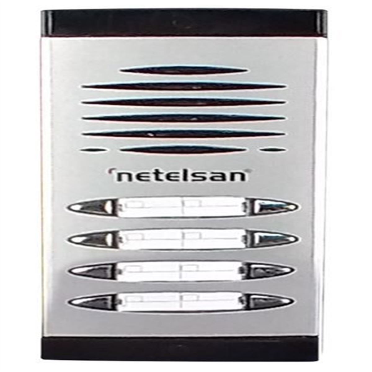 NETELSAN KAMERASIZ ANALOG ZİL PANELİ (7-8) BUTONLU 1