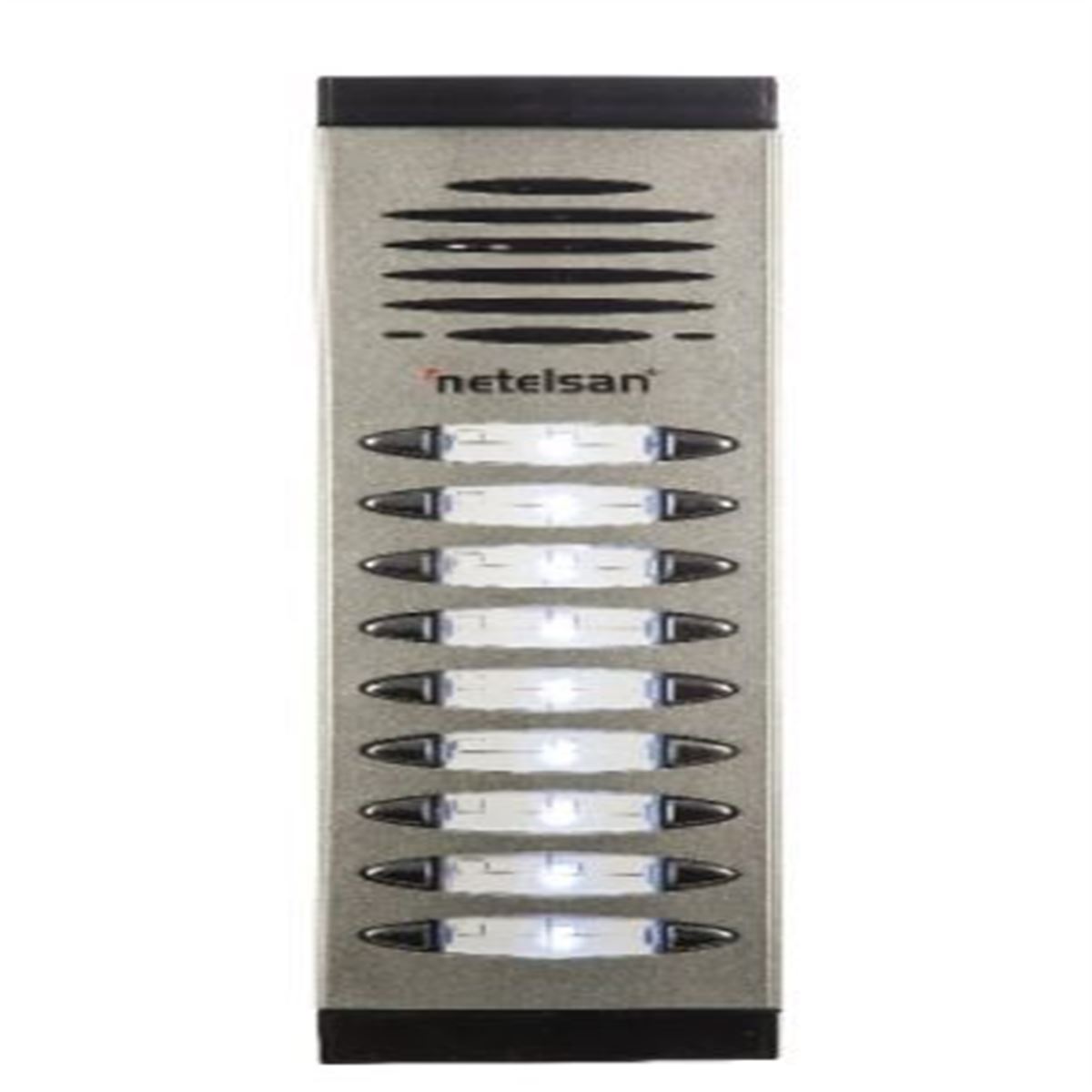 NETELSAN KAMERASIZ ANALOG ZİL PANELİ (17-18) BUTON 1
