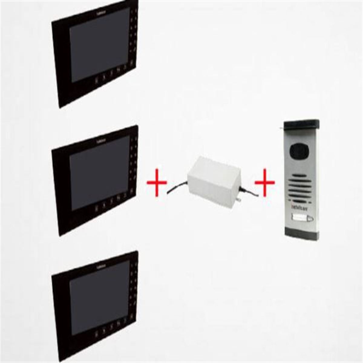 NETELSAN ALGAN 7 3'LÜ DİJİTAL PANELLİ VİLLA KİT 1