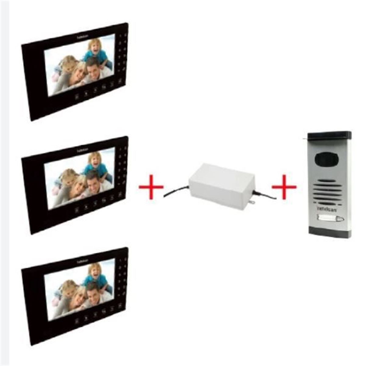 NETELSAN ALVARA 4.3 3'LÜ OBSİDİAN PANELLİ VİLLA Kİ 1