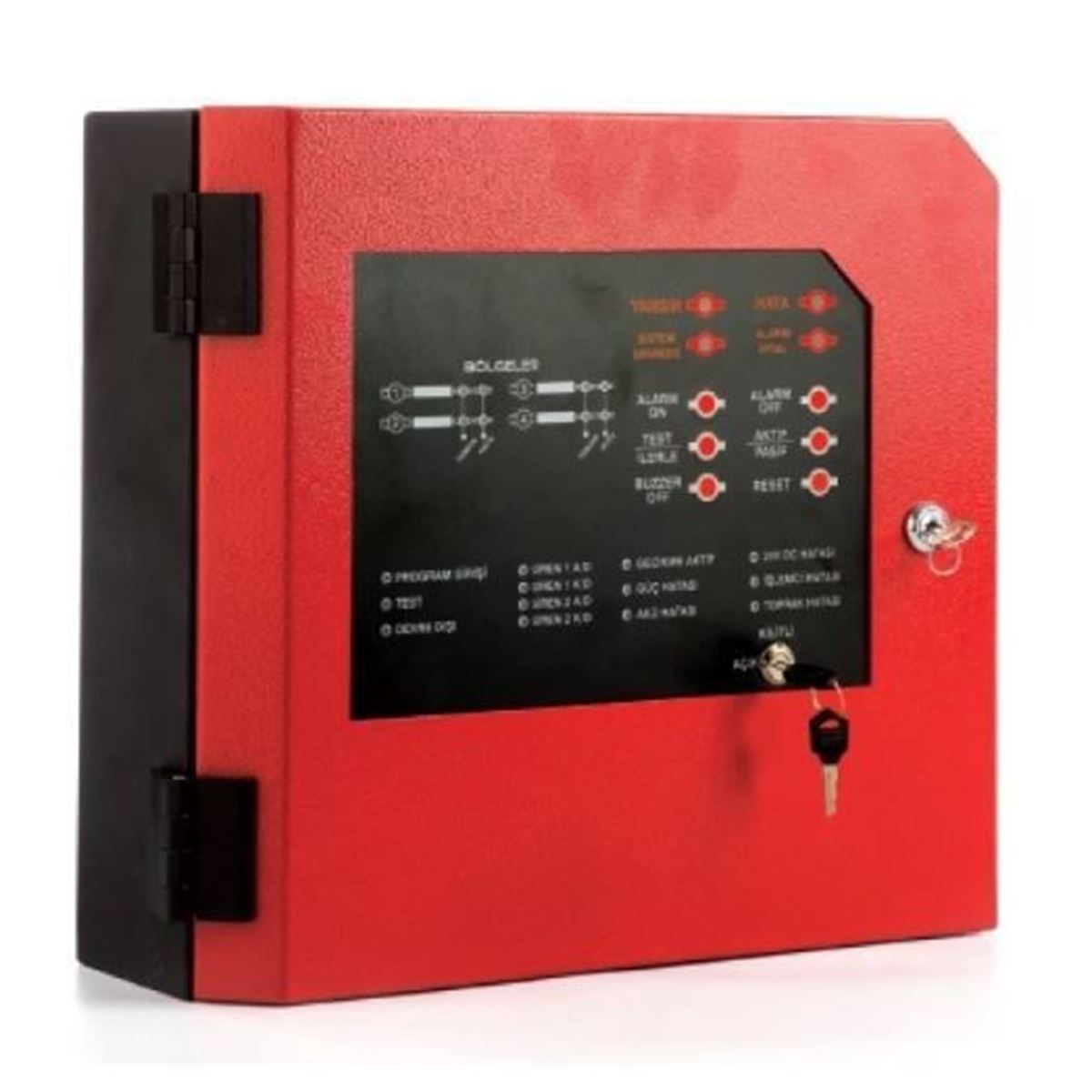 NETELSAN KONVANSİYONEL 8 ZONLU YANGIN ALARM SANTRA 1