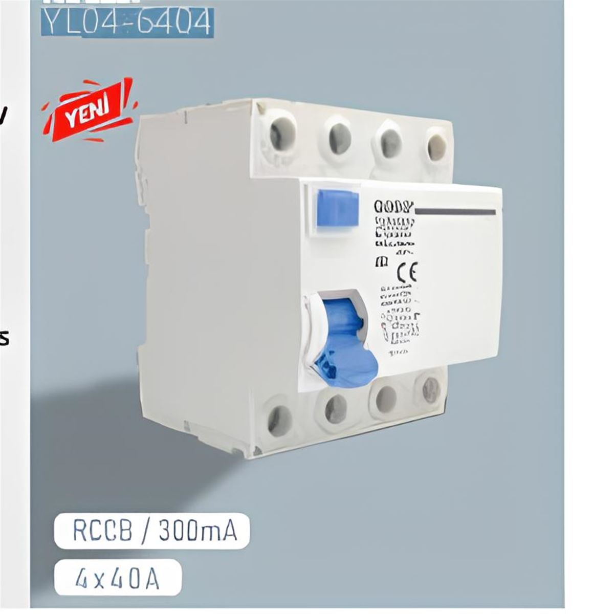40A KAÇAK AKIM 300 MA 1