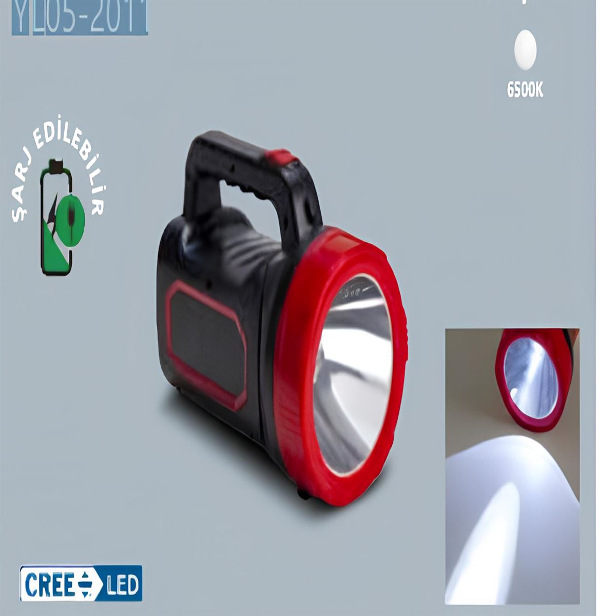 3W MİLAS LED EL FENERİ 1