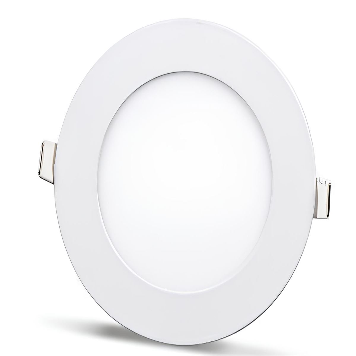 6W SIVA ALTI YUVARLAK SLIM LED PANEL BEYAZ 1