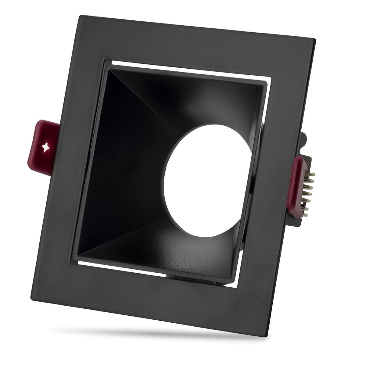 URAL DEKORATİF KARE SİYAH-MAT SİYAH KASA 1