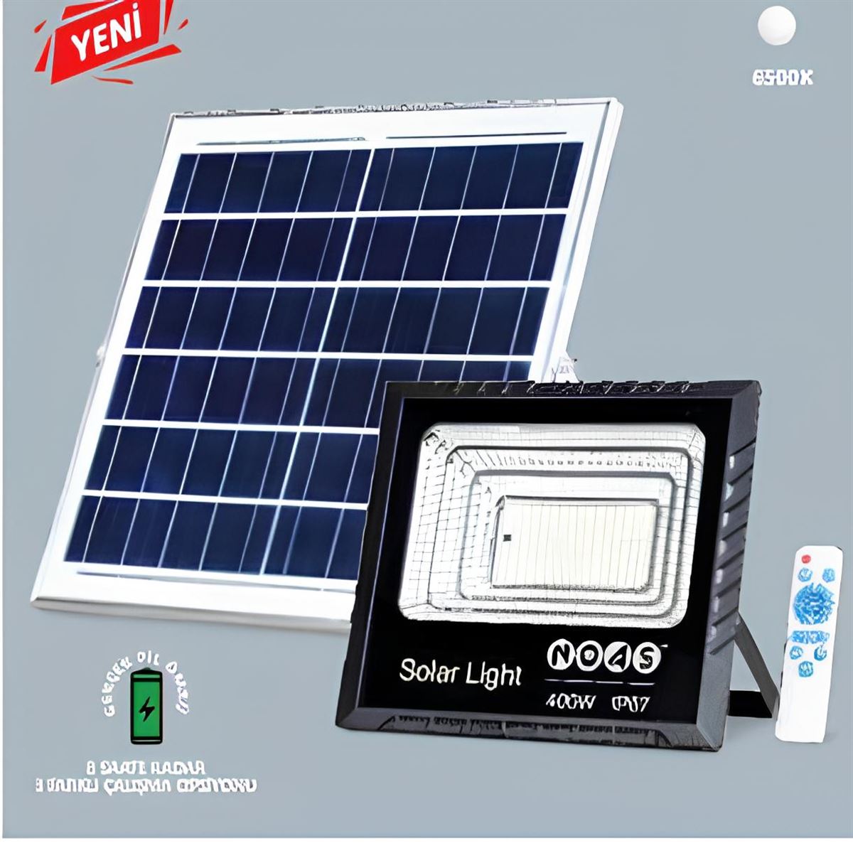 400W SOLAR PROJEKTÖR BEYAZ 1