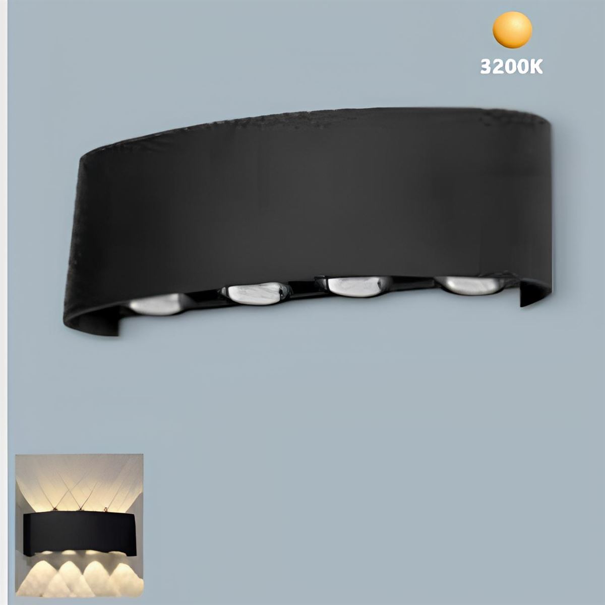 8W DIŞ MEKAN APLİK GÜNIŞIĞI- EFES 4+4 1