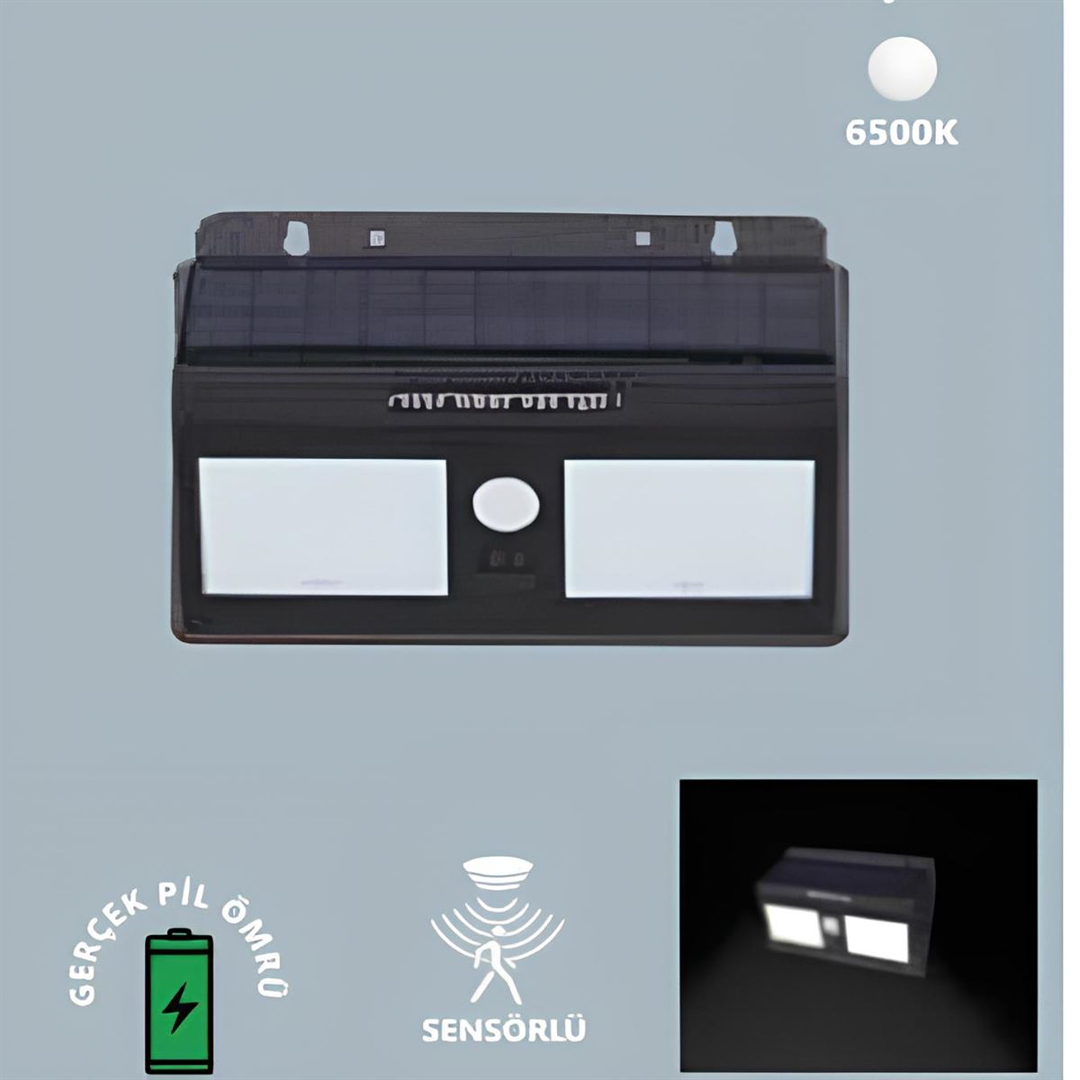40W PLÜTON SOLAR APLİK BEYAZ 1