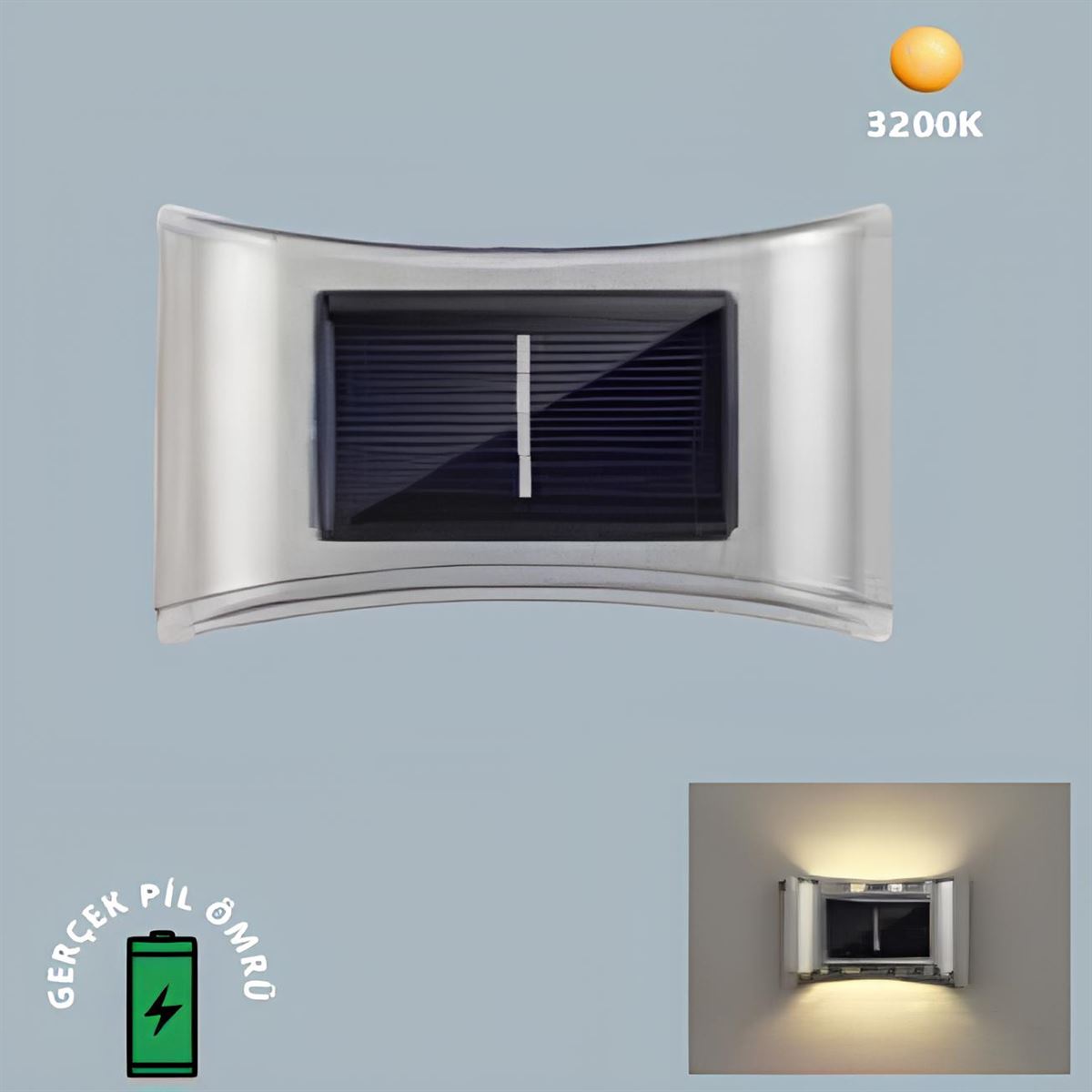 5W VESTA SOLAR APLİK GÜNIŞIĞI 1