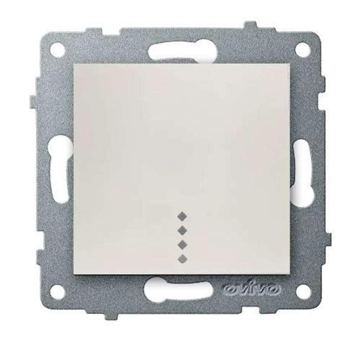 Işıklı Anahtar beyaz 1