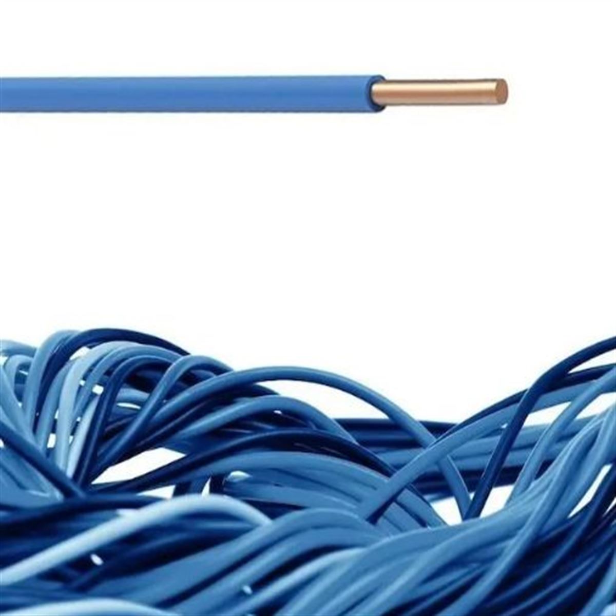 1X2,5 NYA H.F KABLO MAVİ CCA 1