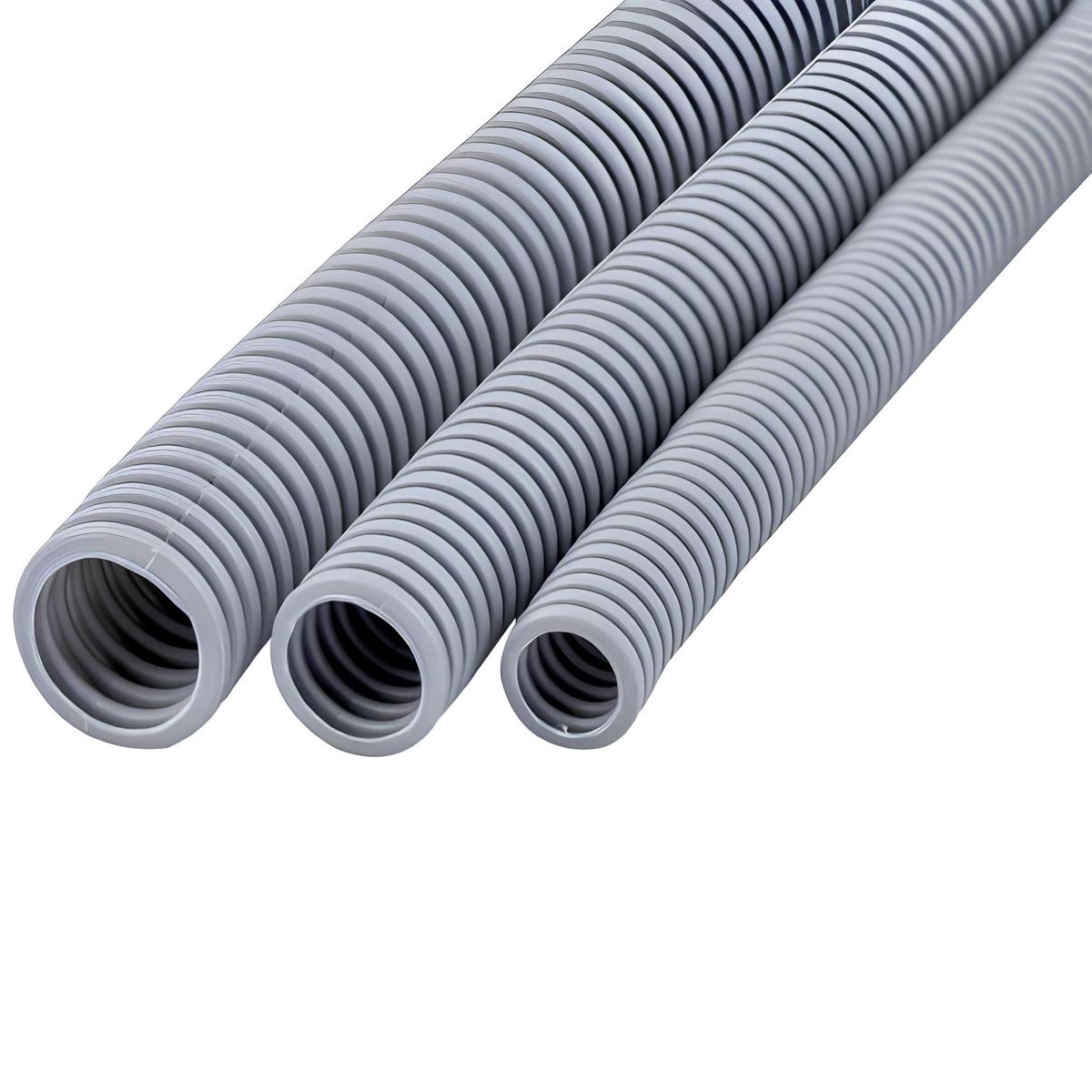 SPİRAL BORU 16MM ECO SERİ HF Gri DIŞ ÇAP 20MM 100m 1