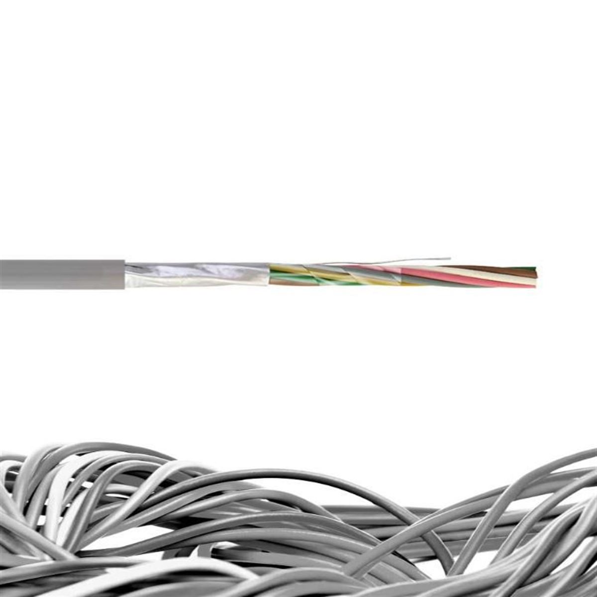 LIY(St)Y 8x1,5mm2 + 0,50mm2 1