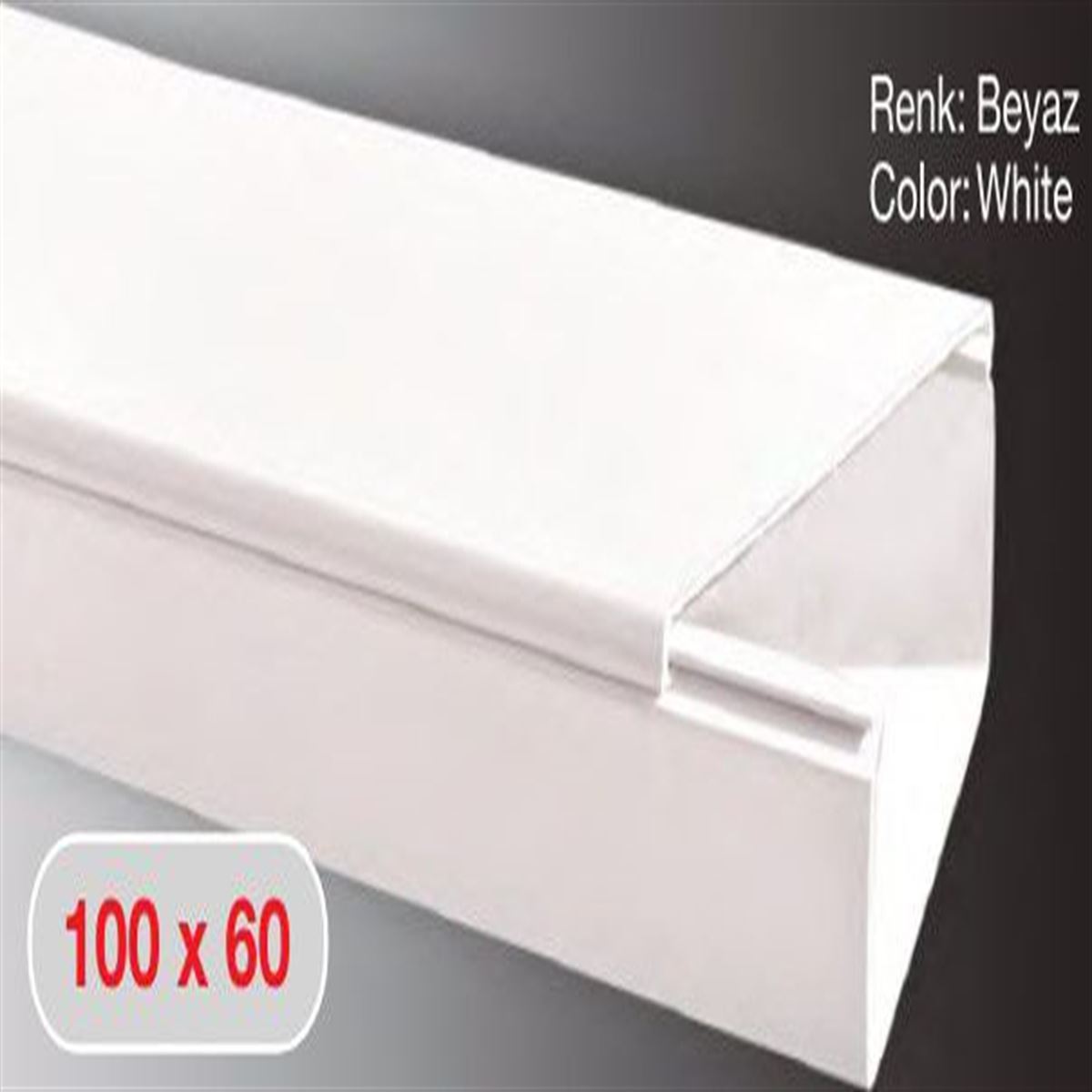 100X60 KABLO KANALI PRIME (KUTULU) 1