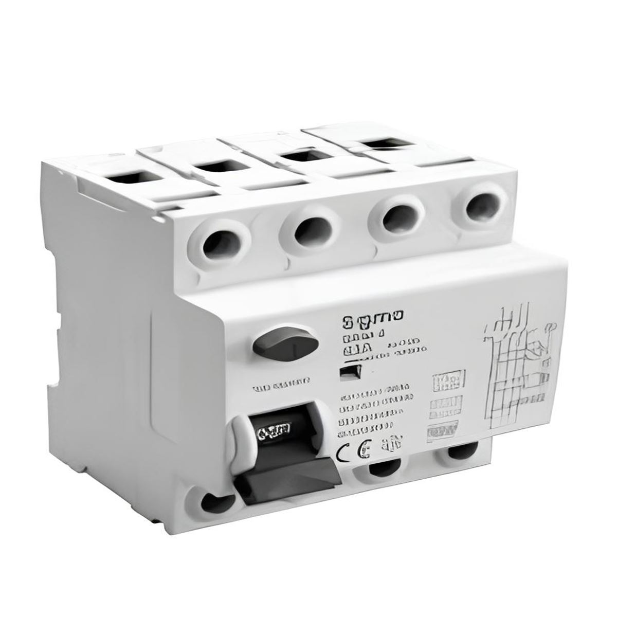 SKM 4P 30mA 25A B TİPİ KACAK AKIM KOR.ŞALT. 1