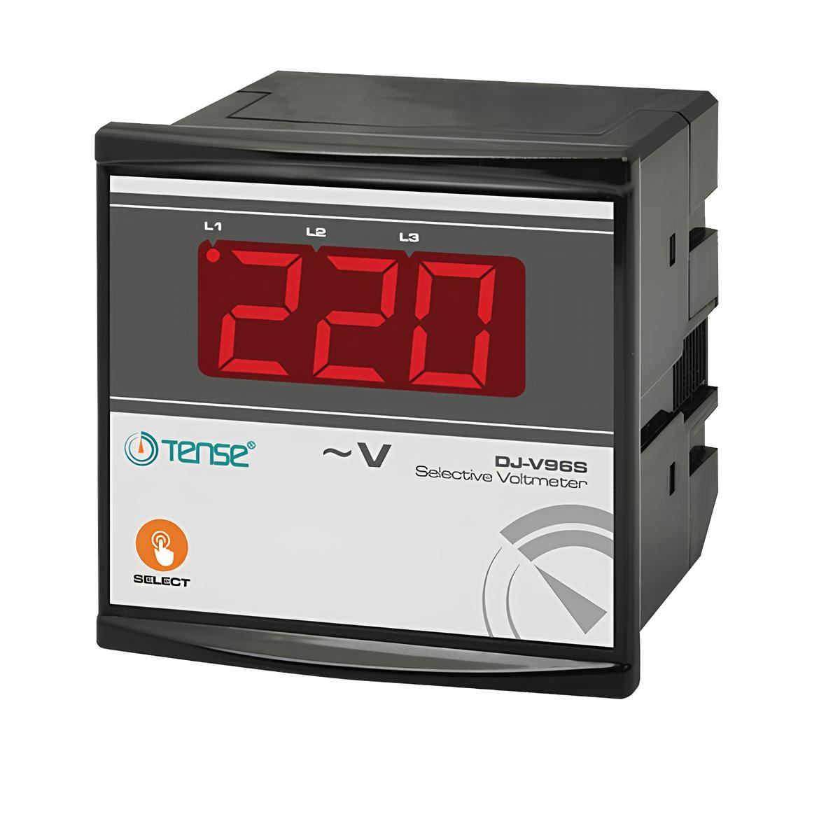 Dijital Seçmeli Voltmetre 5V - 500V AC (50/60 Hz) 1