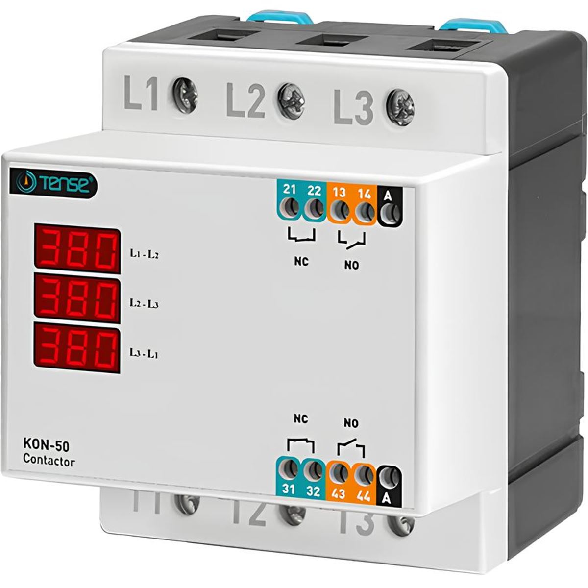 3 Kutuplu Elektronik Kontaktör Bobin Beslemesi  (1 1