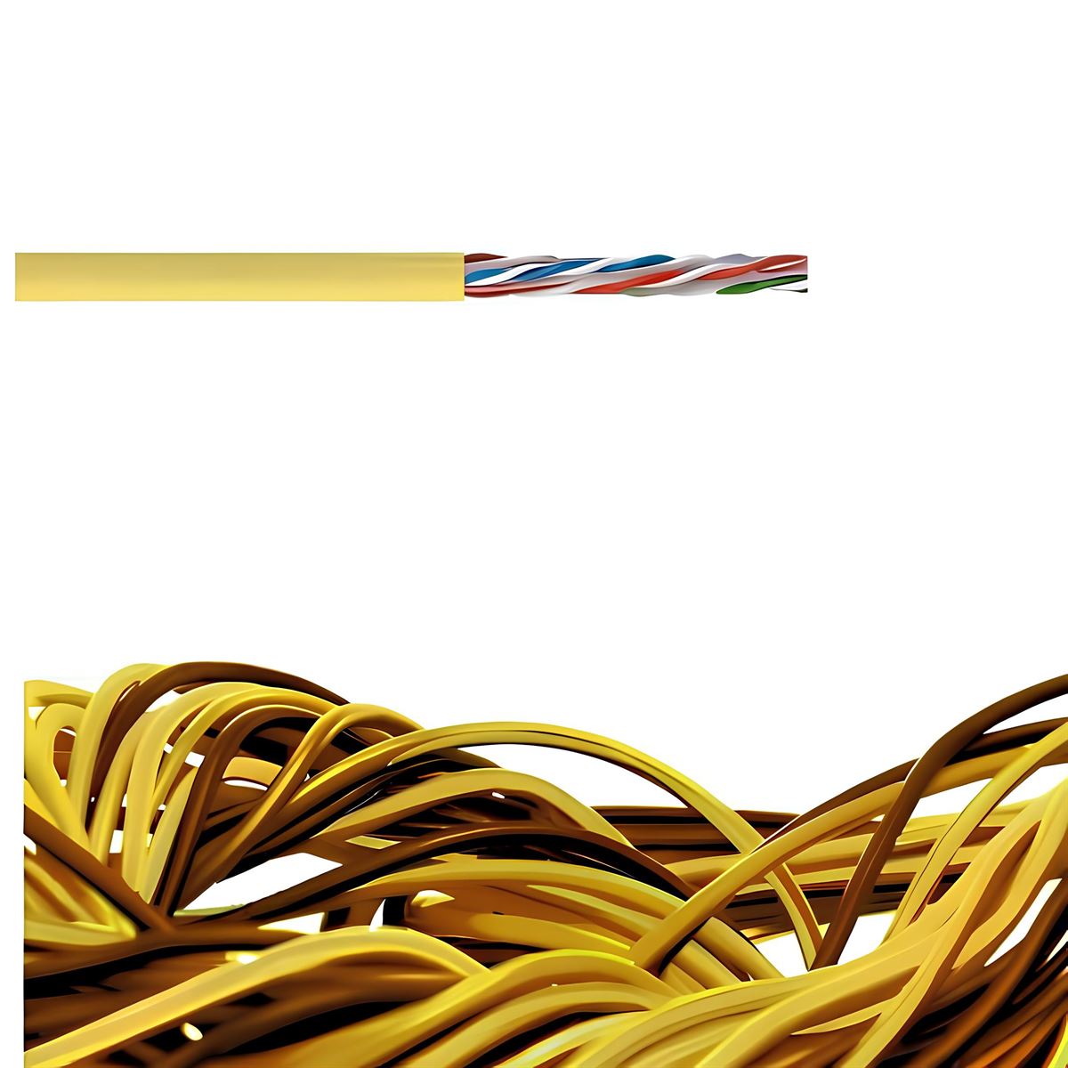 CAT- 6e UTP 4X2X23 AWG HFFR SARI 1