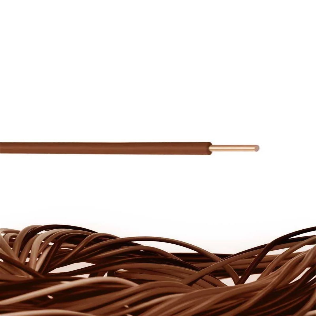 1X300 NYA H.F KABLO KAHVERENGİ 1