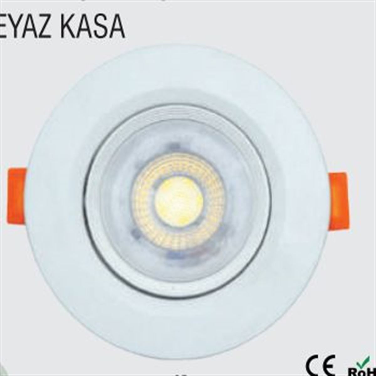 5 WATT SMD YUVARLAK BEYAZ KASA 1